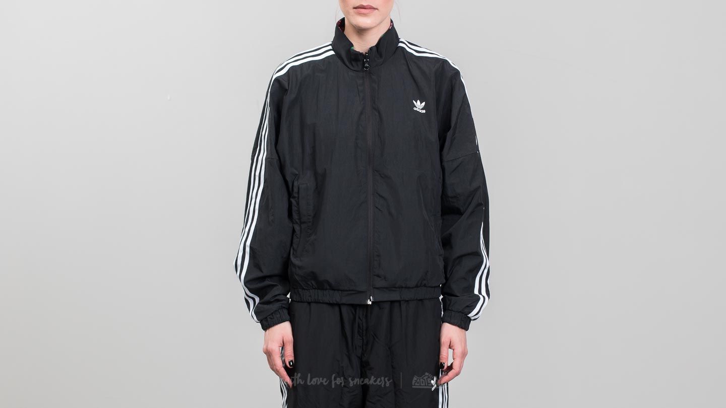 Trenerių striukės adidas OS Reversible Track Jacket Black