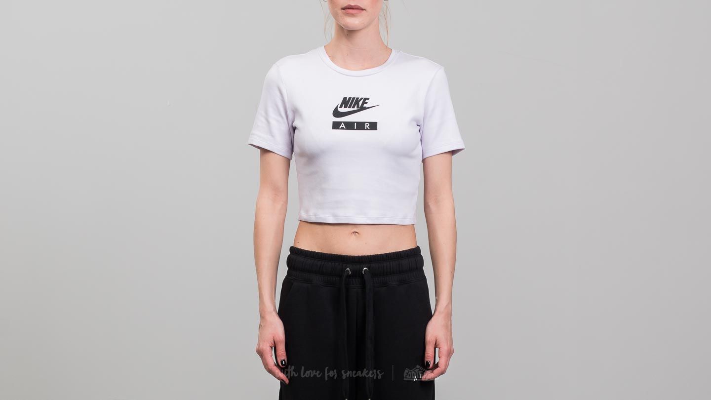 T-shirts Nike Sportswear Baby Air Tee Barely Grape/ Black