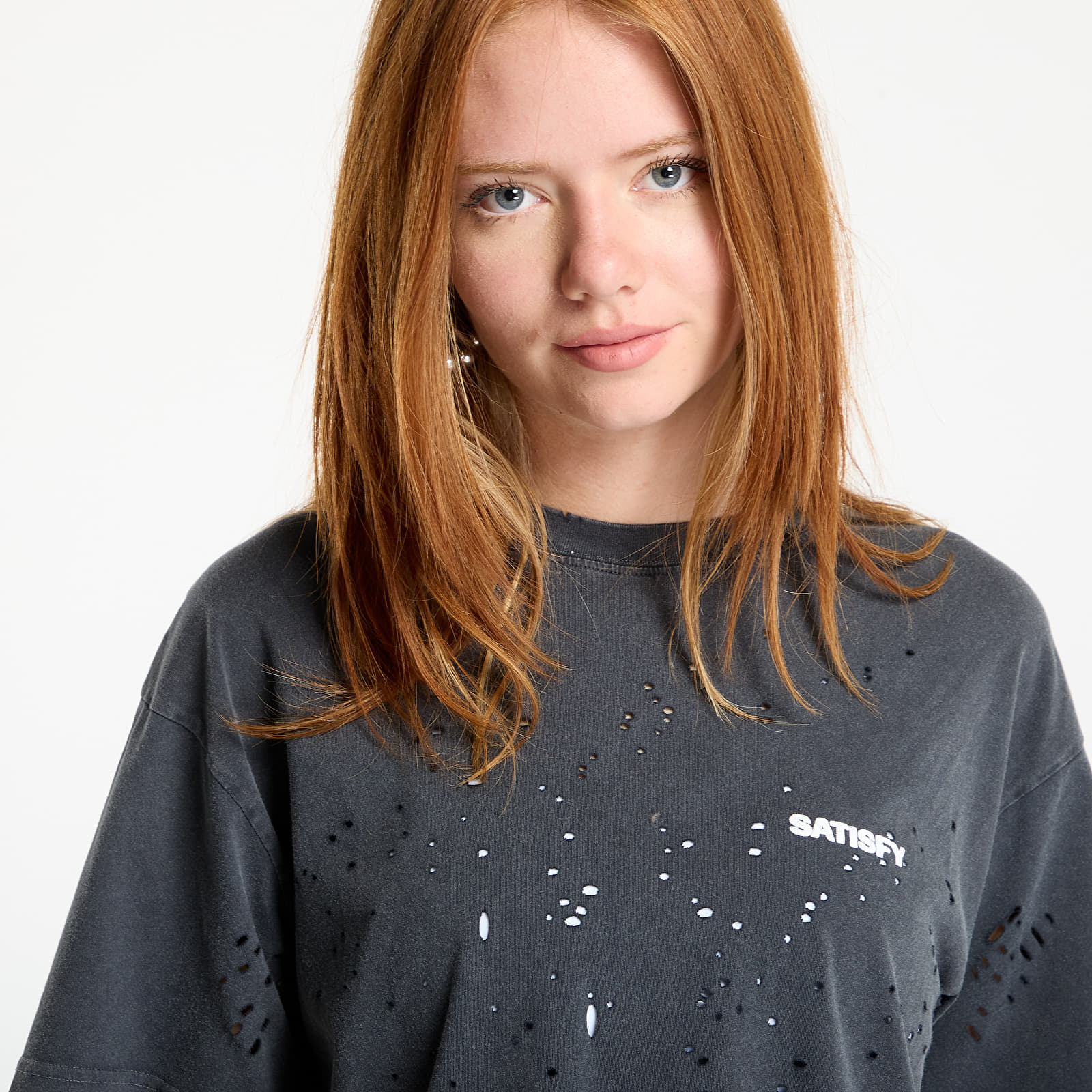 Majice T-shirt Satisfy MothTech T-Shirt UNISEX Aged Black