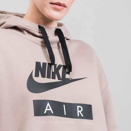 Sweatshirts Nike Sportswear Air Hoodie Sepia Stone Black Footshop