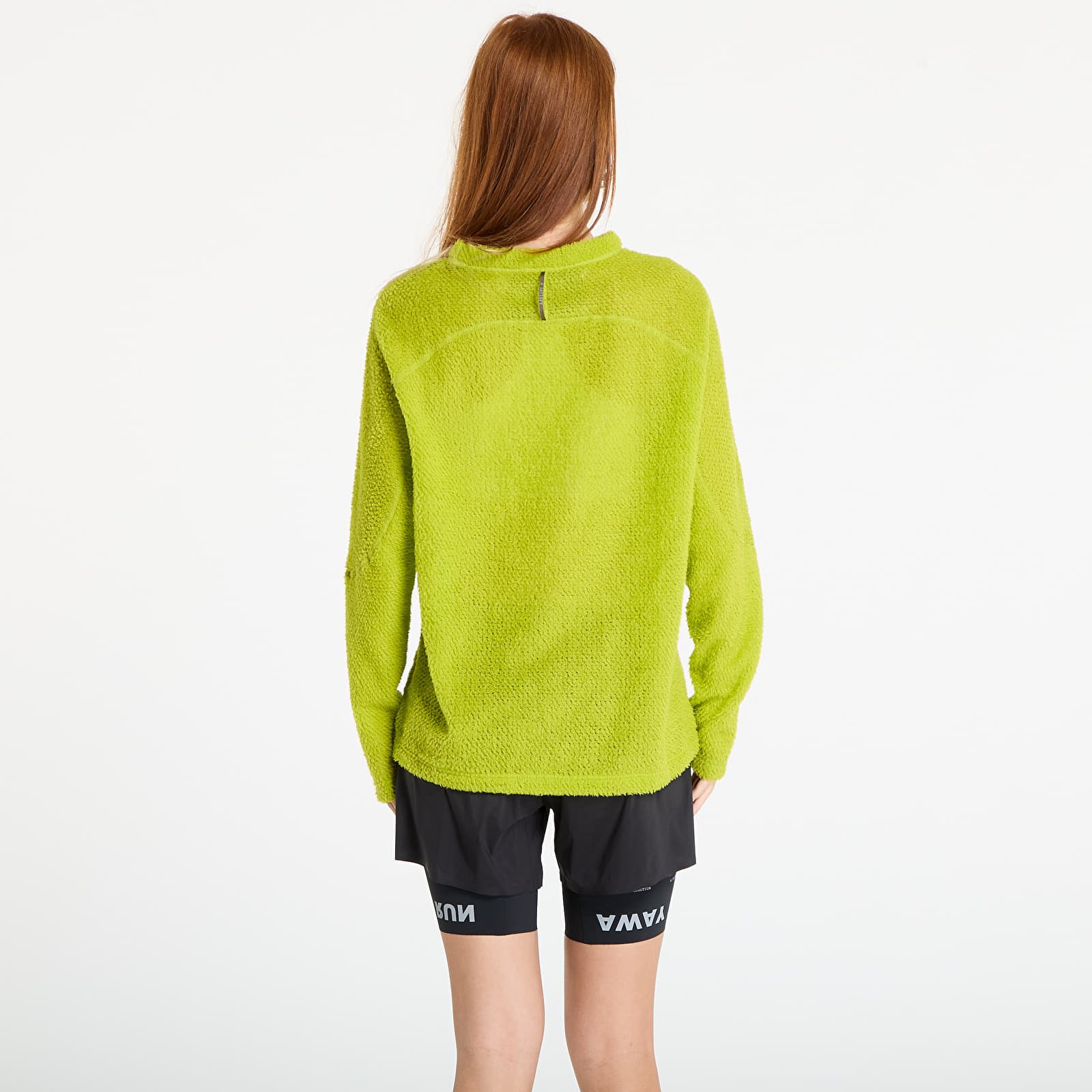 Majice T-shirt Satisfy FuzzFleece AD Long Tee UNISEX Grenoble Green