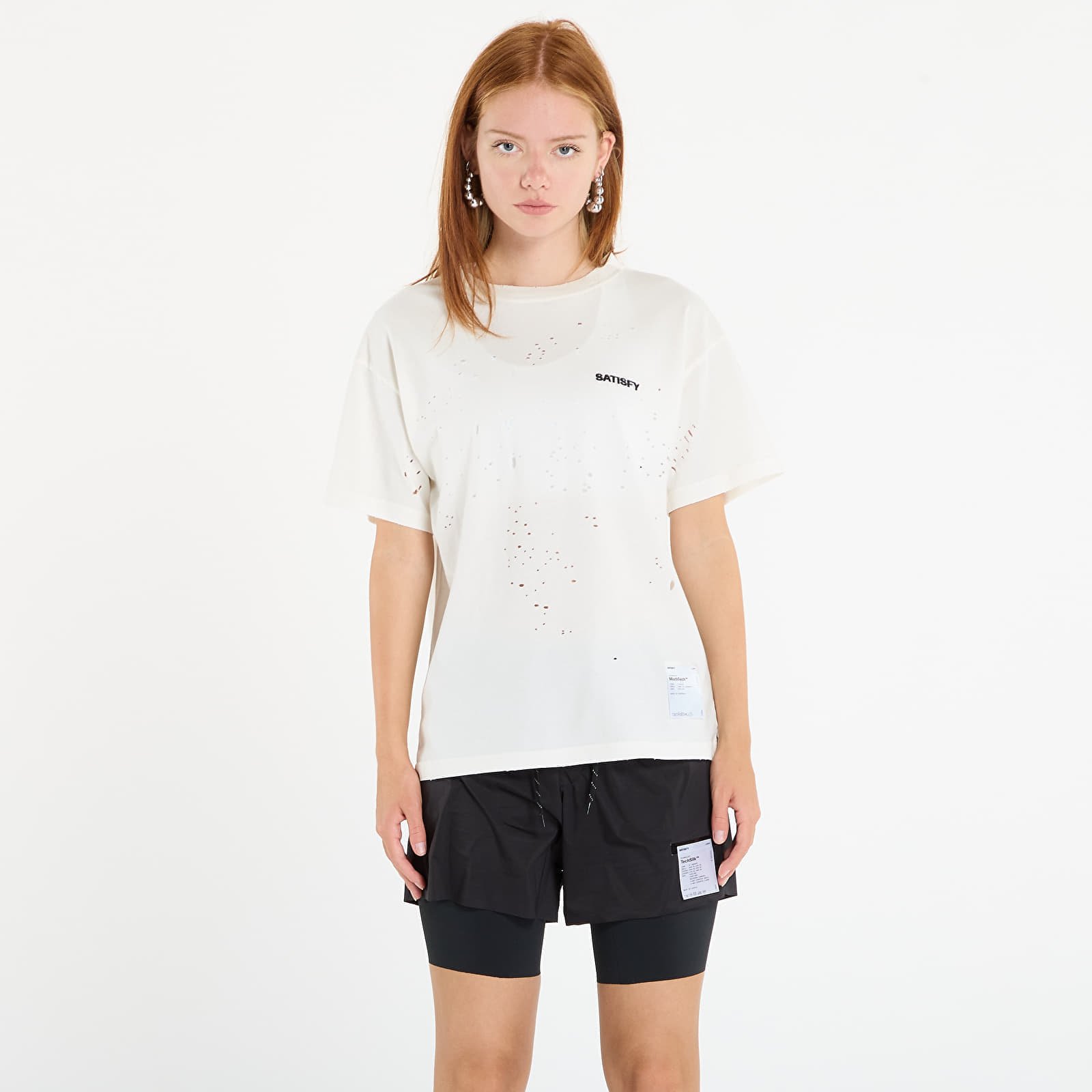 Tricou Satisfy MothTech T-Shirt UNISEX Off-White M