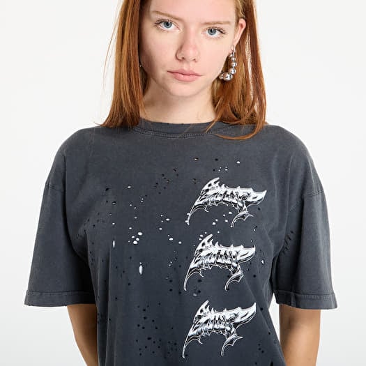 T-shirts Satisfy MothTech T-Shirt UNISEX Aged Black | Footshop