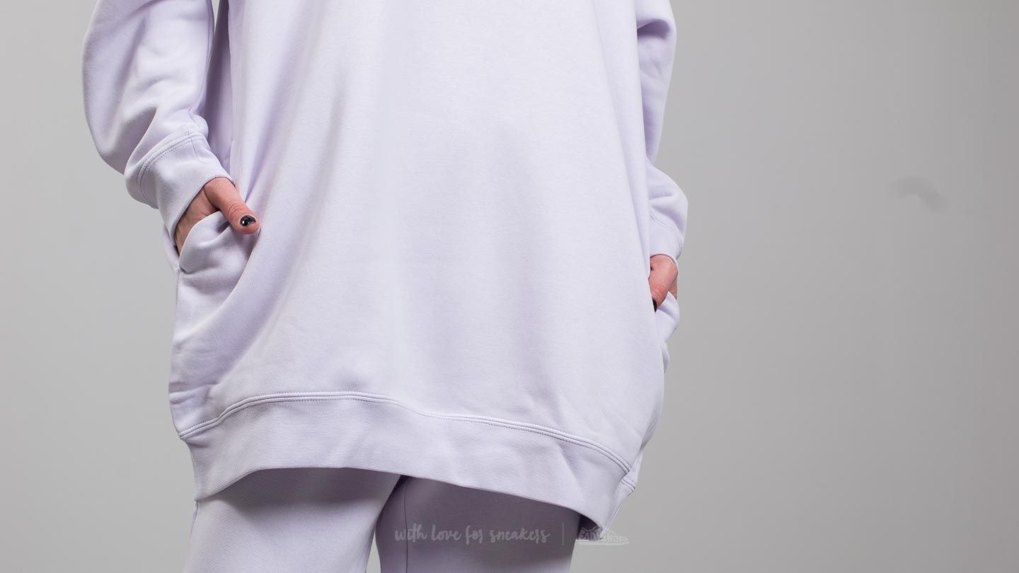Hoodies and sweatshirts  Nike Sportswear Air Hoodie Dress Barely Grape/ Black
