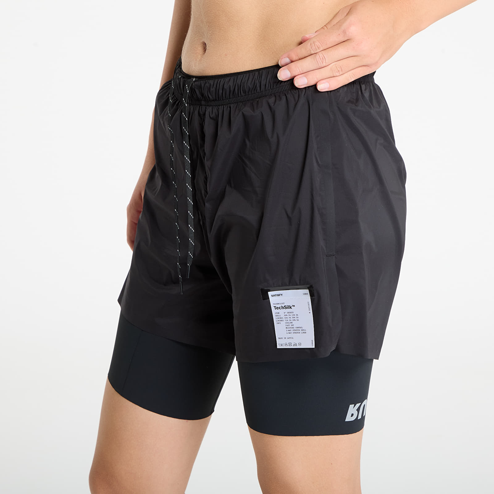Kratke hlače Satisfy TechSilk 8" Shorts UNISEX Black
