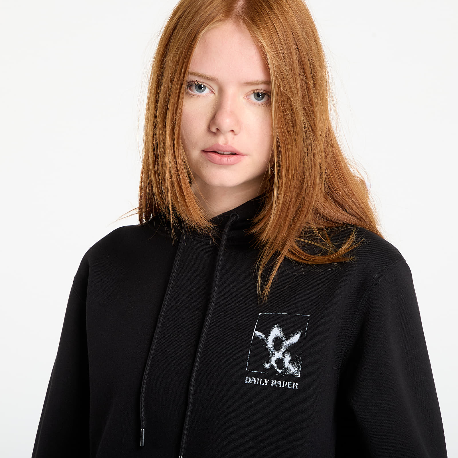 Felpe Daily Paper Shadow Grid Hoodie Black