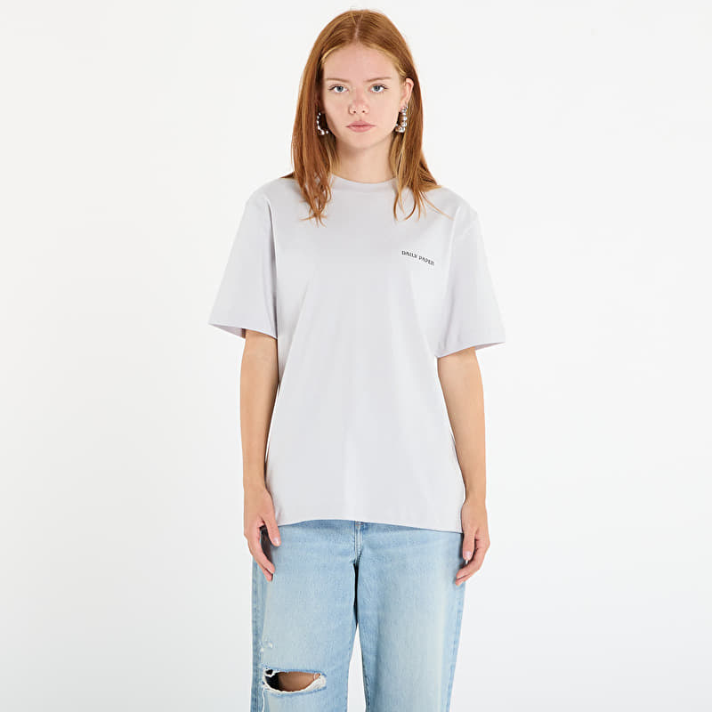 T-krekls Daily Paper Matchstick Shield Ss T-Shirt Micro Chip Grey