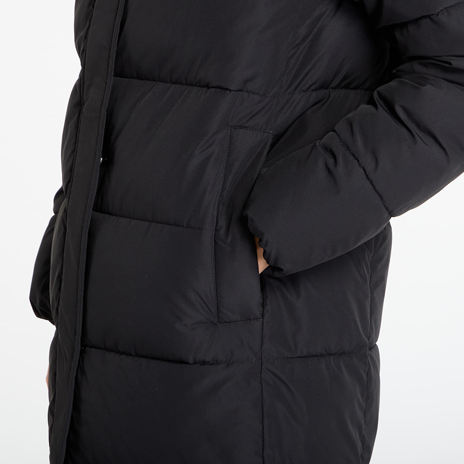 Puffer jackets Calvin Klein Jeans Monologo Non-Down Jacket Black