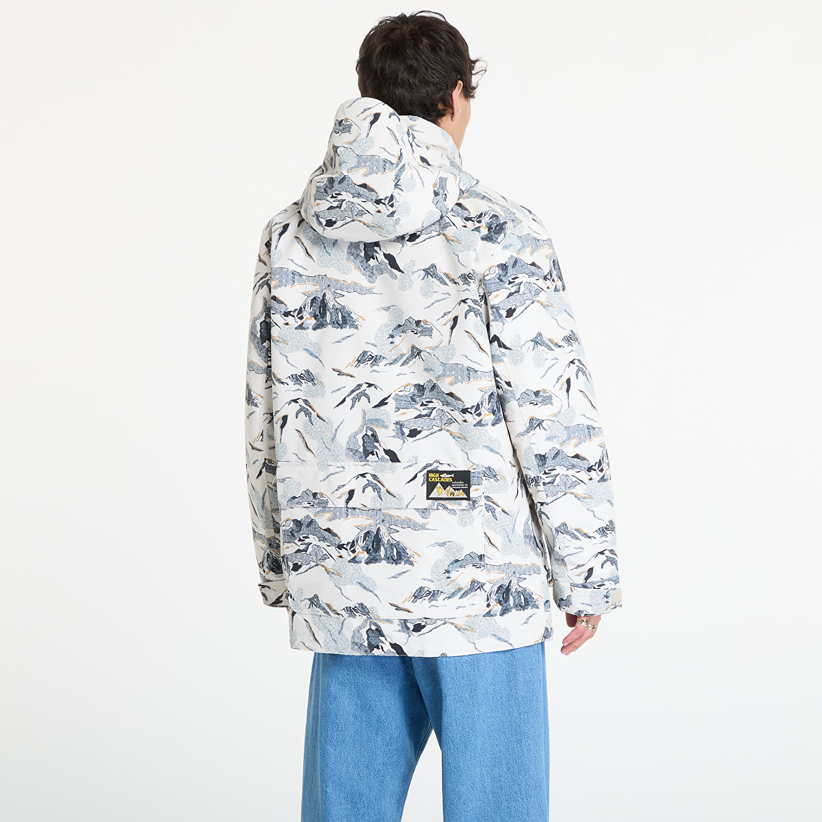 Jackets Columbia High Cascades™ Interchange Reversible Bomber Jacket Dark Stone Skylines
