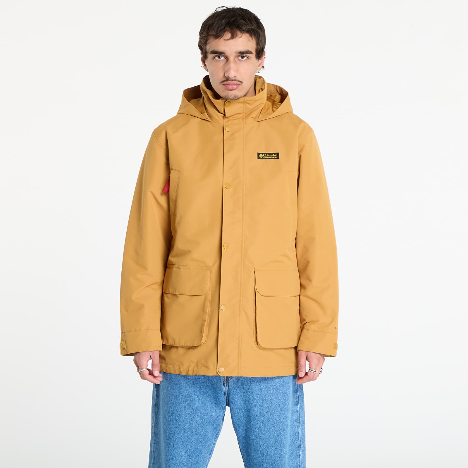 Jachetă Columbia High Cascades™ Interchange Reversible Bomber Jacket Maple Sugar XL