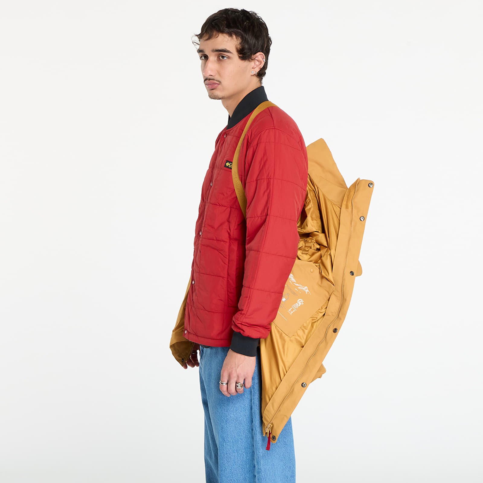 Jackets Columbia High Cascades™ Interchange Reversible Bomber Jacket Maple Sugar