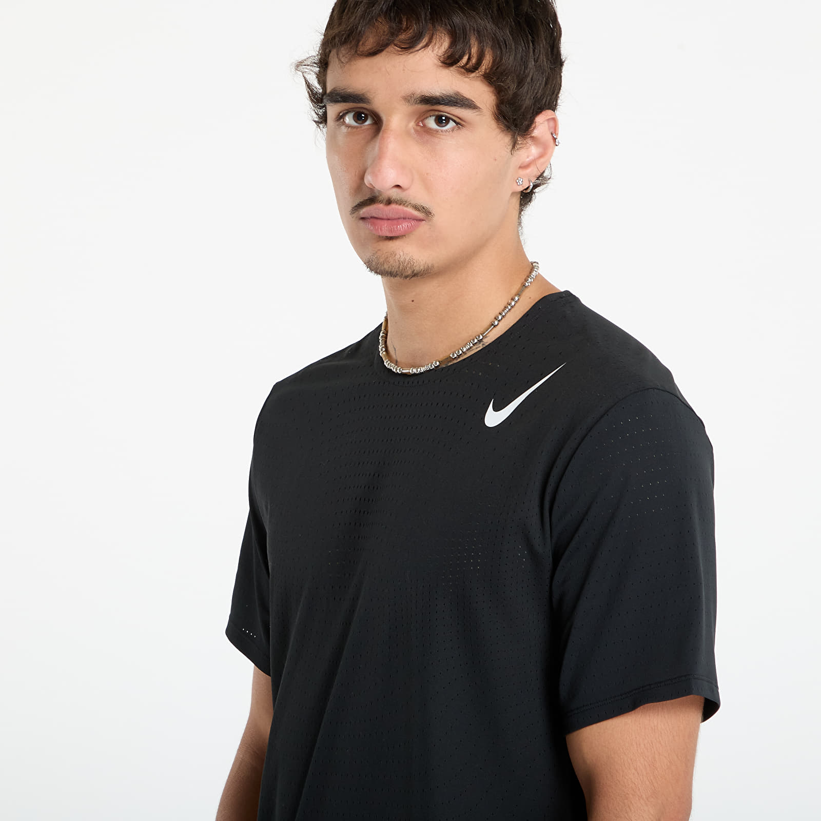 Тениски Nike AeroSwift Men's Dri-FIT ADV Short-Sleeve Running Top Black/ Summit White