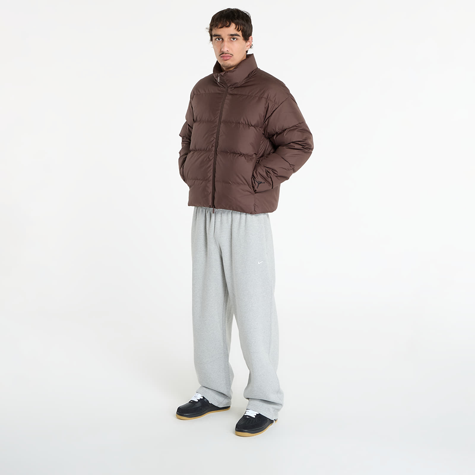 Пухени якета Jordan Flight Men's Down Puffer Jacket Baroque Brown/ Black