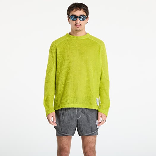 Satisfy FuzzFleece AD Long Tee UNISEX Grenoble Green