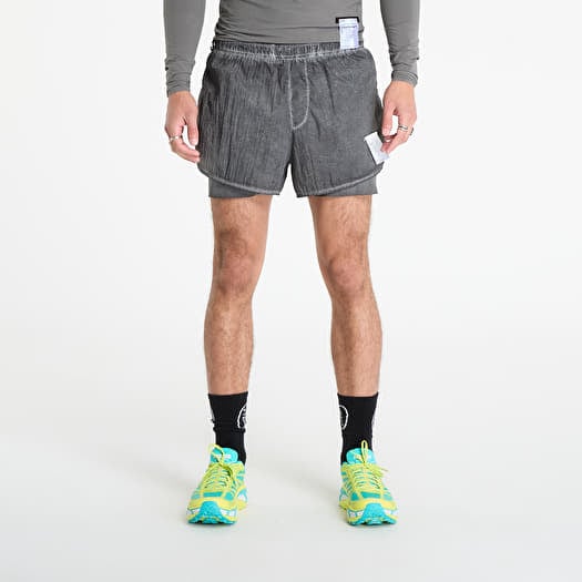 Satisfy Rippy 3" Trail Shorts UNISEX Aged Black