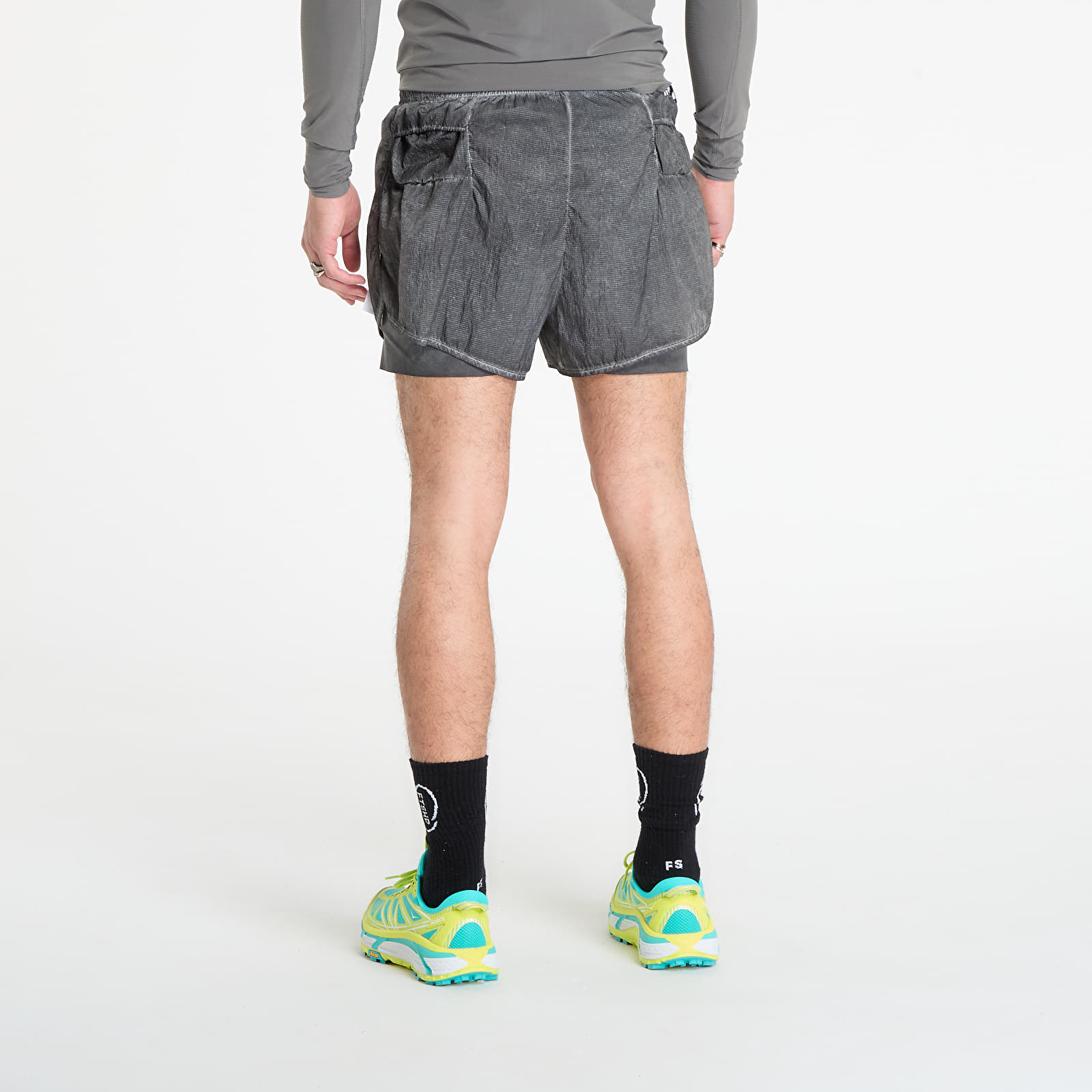 Kratke hlače  Satisfy Rippy 3" Trail Shorts UNISEX Aged Black