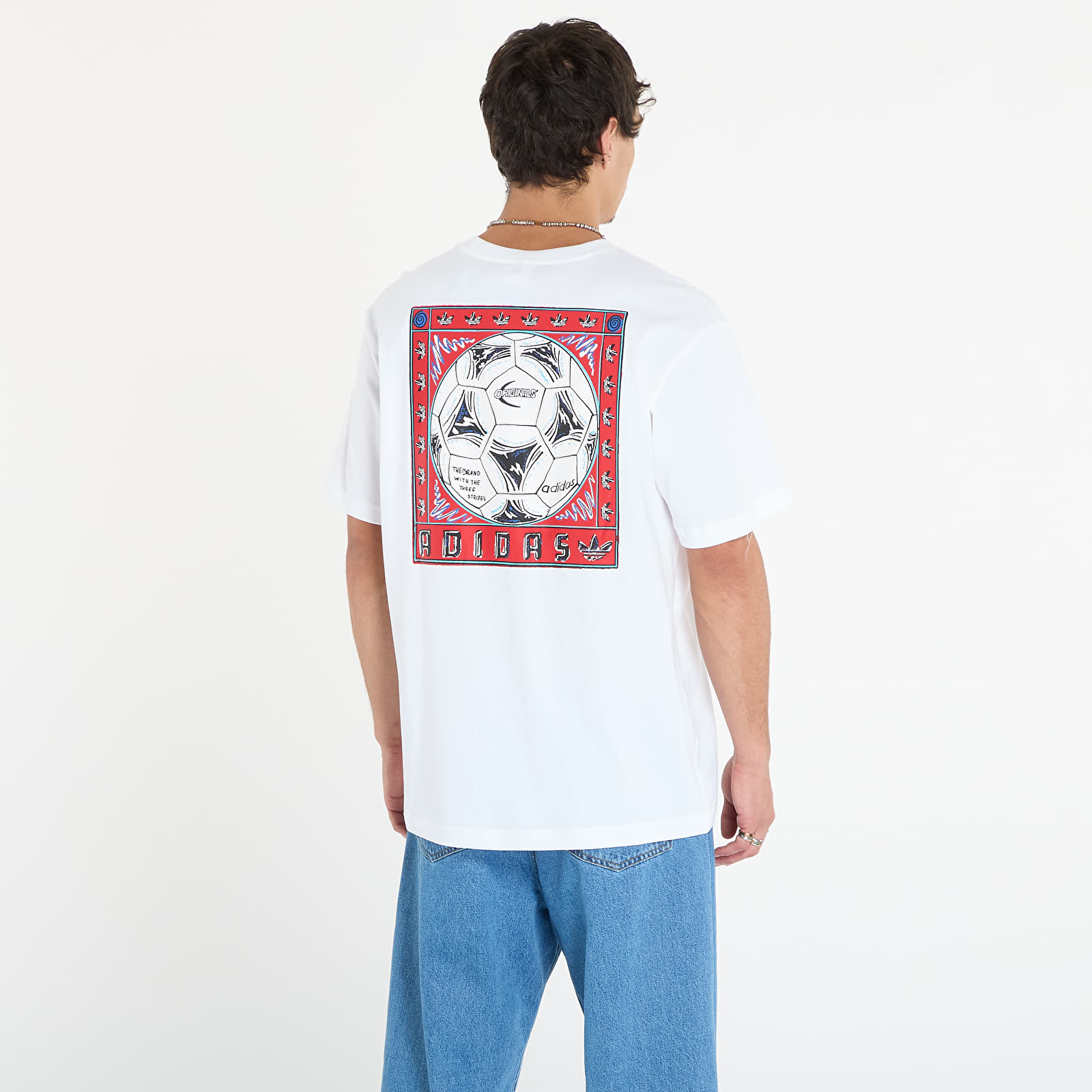 Tričká adidas Graphic T-Shirt White