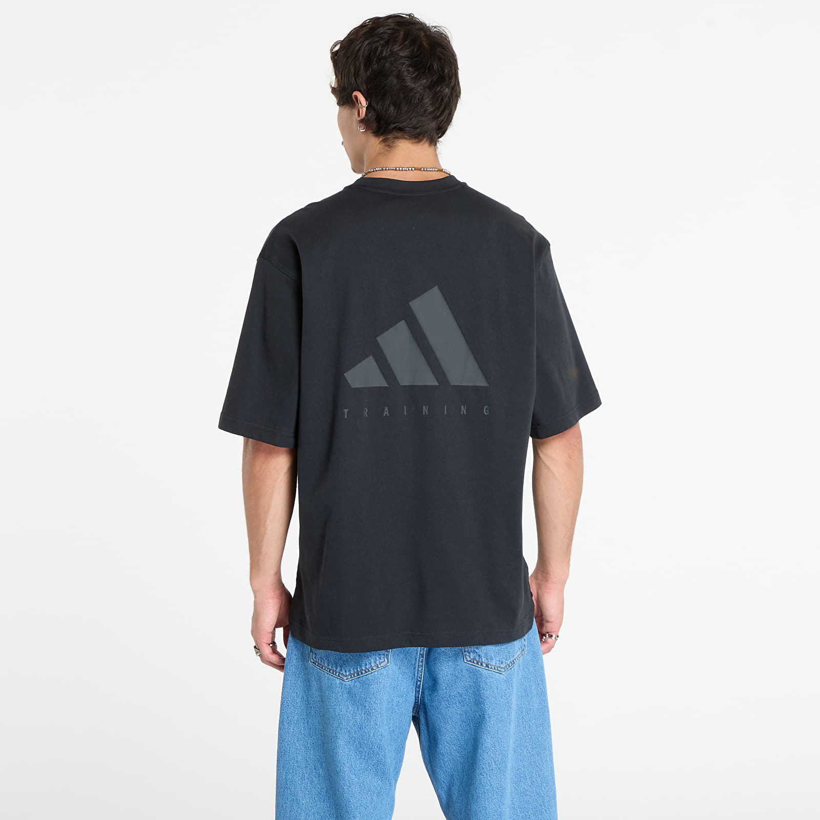 Тениски adidas Power Oversize T-Shirt Black