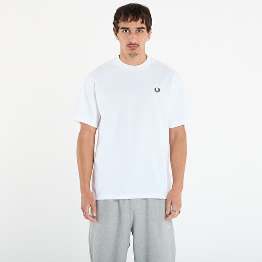 FRED PERRY Relaxed T-Shirt White