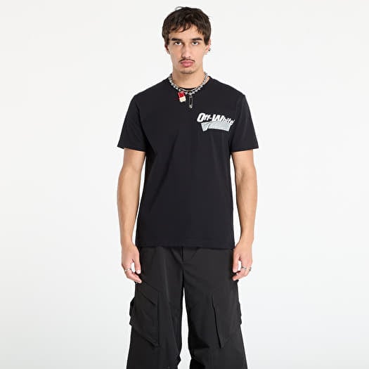 Off-White Cupid Tape Slim S/S Tee Black/ White