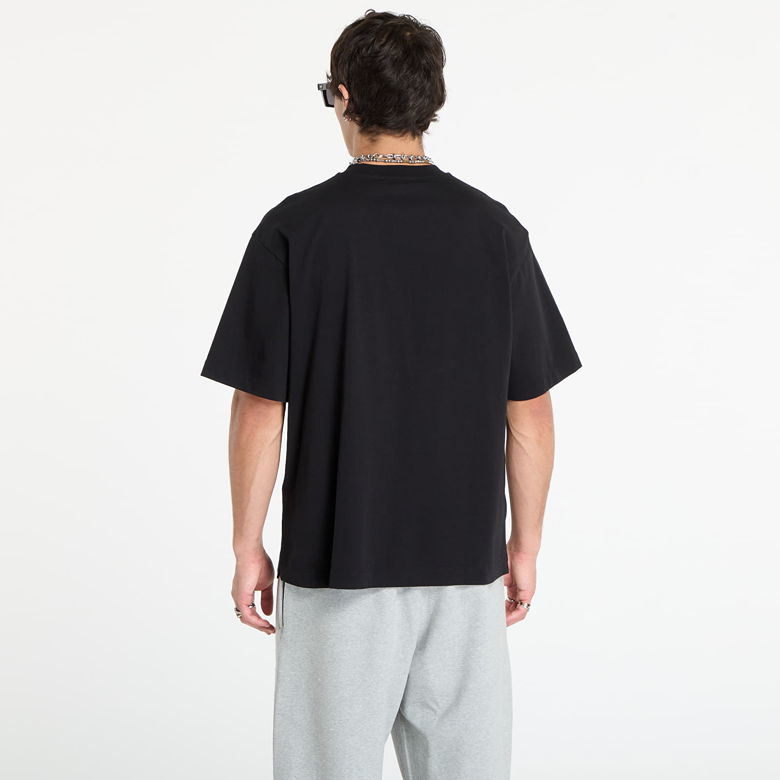 Majice T-shirt Off-White Business Quote Skate S/S Tee Black/ White