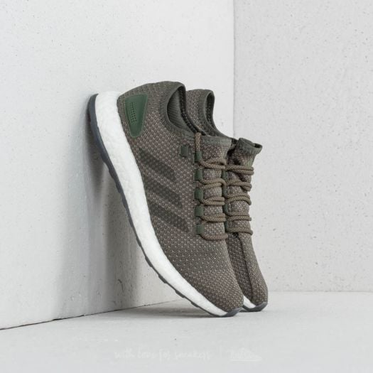 Men s shoes adidas Pureboost Clima Base Green Night Cargo Trace