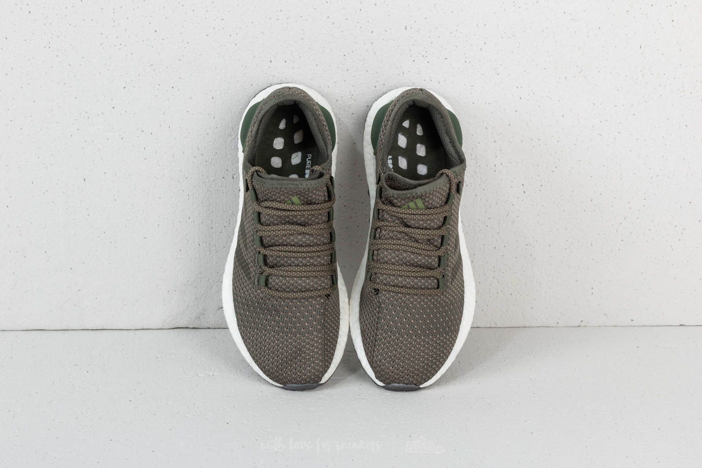 Herren Sneaker und Schuhe adidas Pureboost Clima Base Green/ Night Cargo/ Trace Cargo