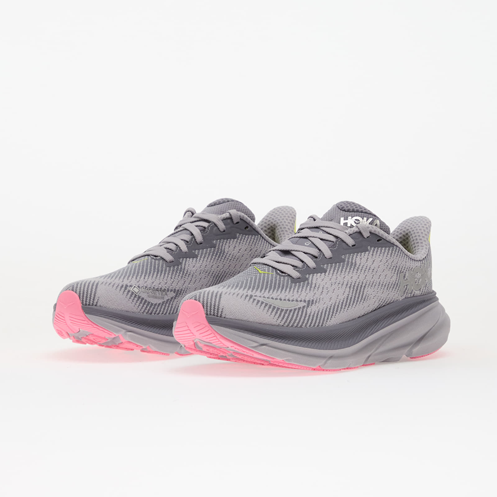 Dámske topánky a tenisky Hoka® W Clifton 9 Gtx Grey Skies/ Foggy Grey