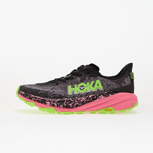 Hoka® M Speedgoat 6 Black/ Neon Rose