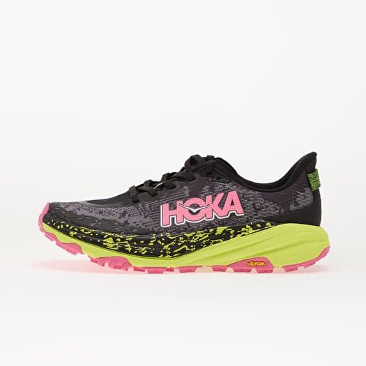 Hoka® W Speedgoat 6 Black/ Neon Hoka Citrus
