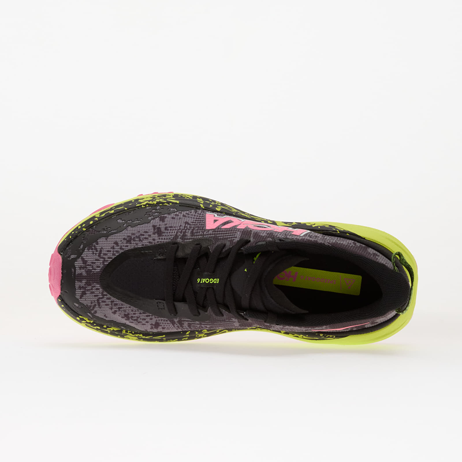Dámske topánky a tenisky Hoka® W Speedgoat 6 Black/ Neon Hoka Citrus