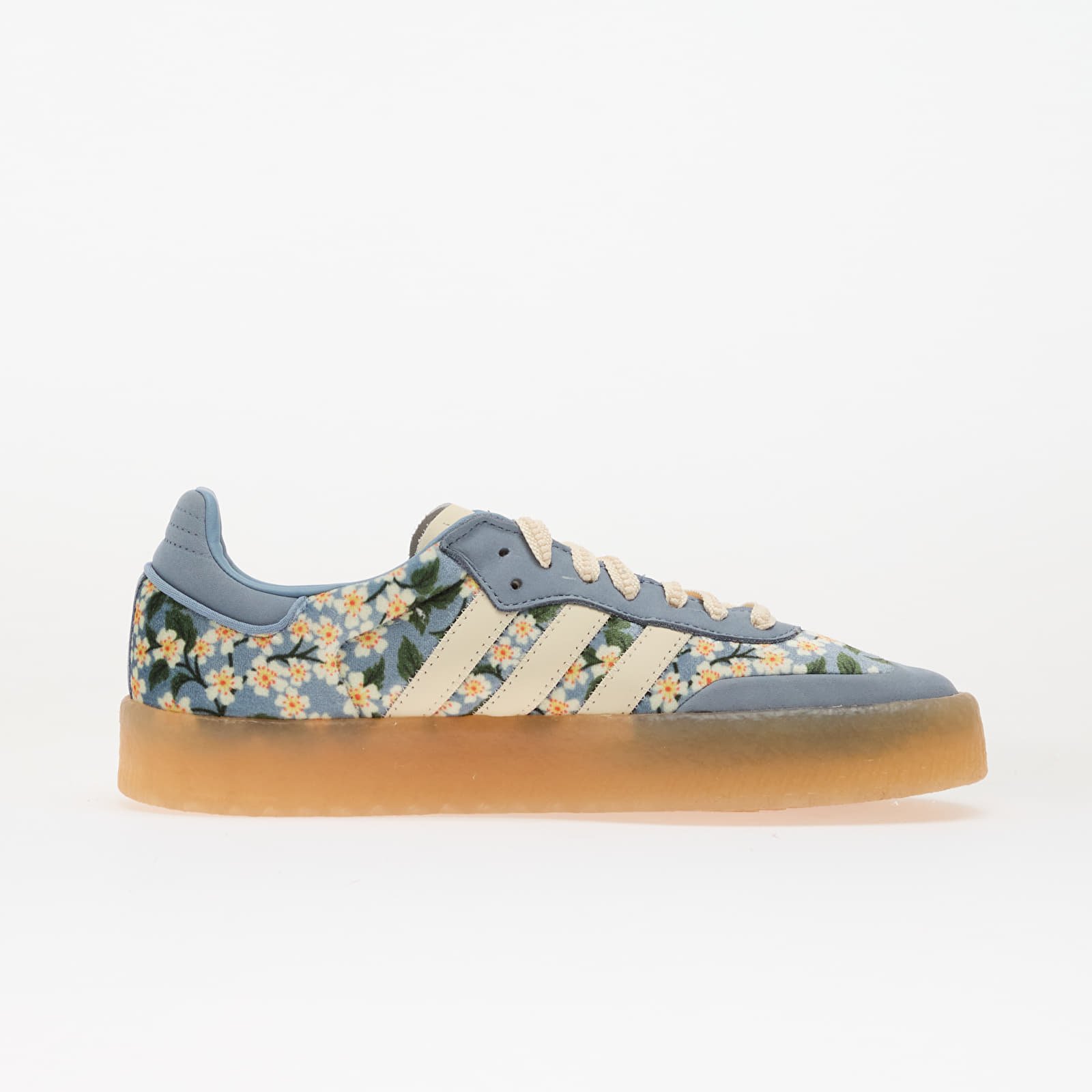 Women's shoes adidas Sambae W Crew White/ Tactile Blue/ Gold Metallic