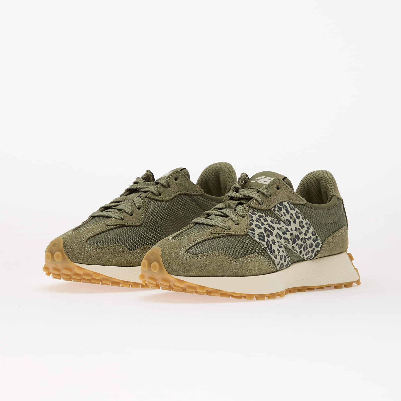 Ženski čevlji New Balance 327 Dark Olivine