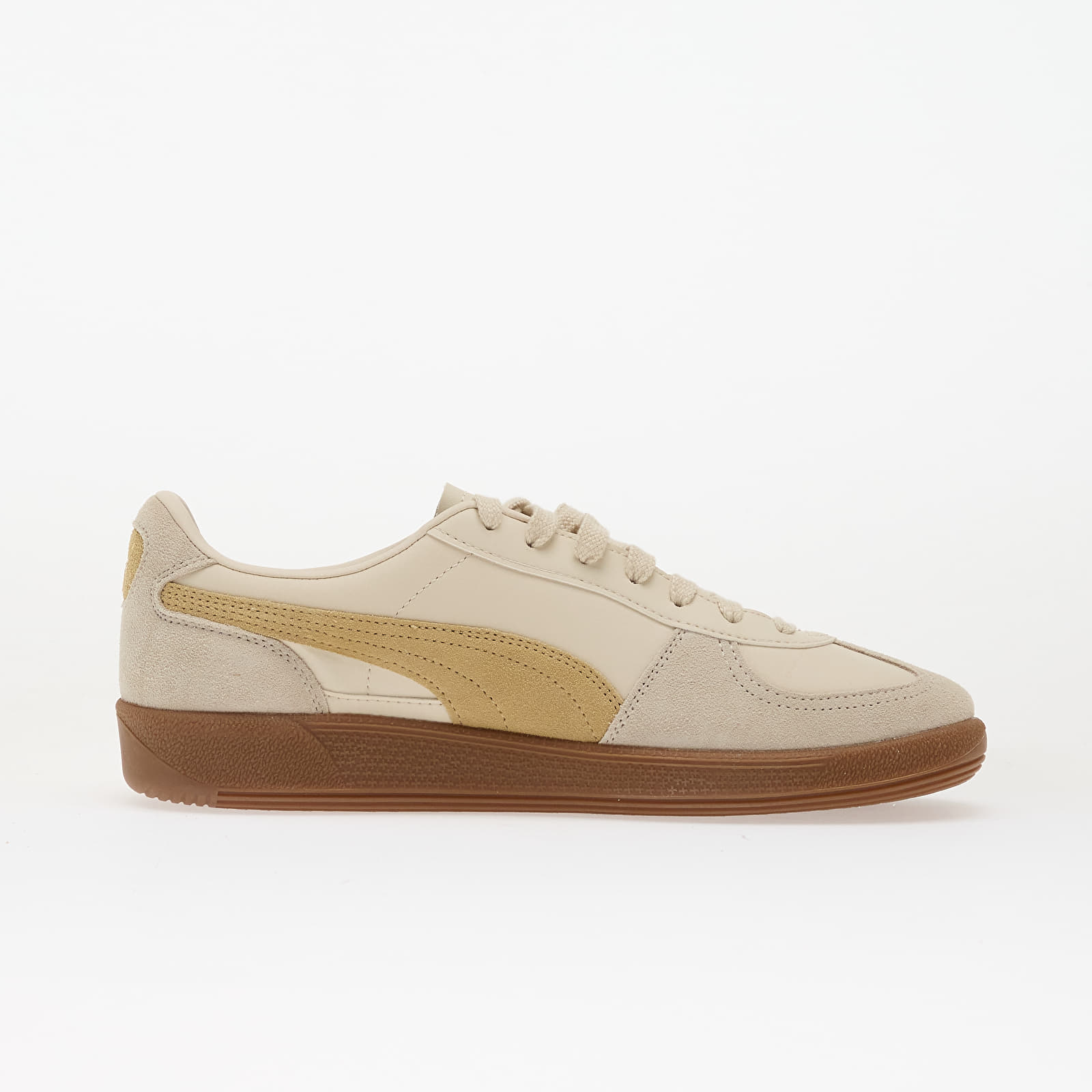 Herren Sneaker und Schuhe Puma Palermo Lth Alpine Snow-Desert Dust-Gum