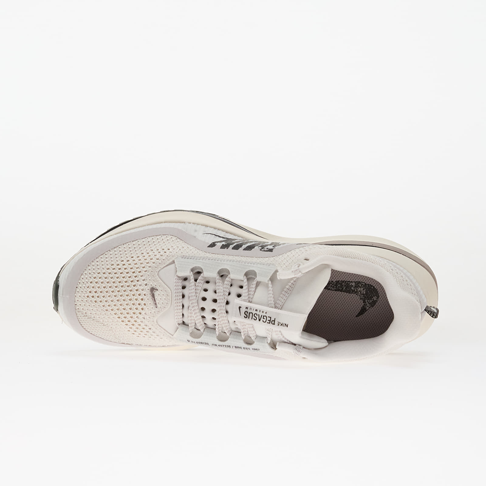 Scarpe uomo Nike Pegasus Premium Run Platinum Tint/ Black-Sail-College Grey-Summit White-Sequoia