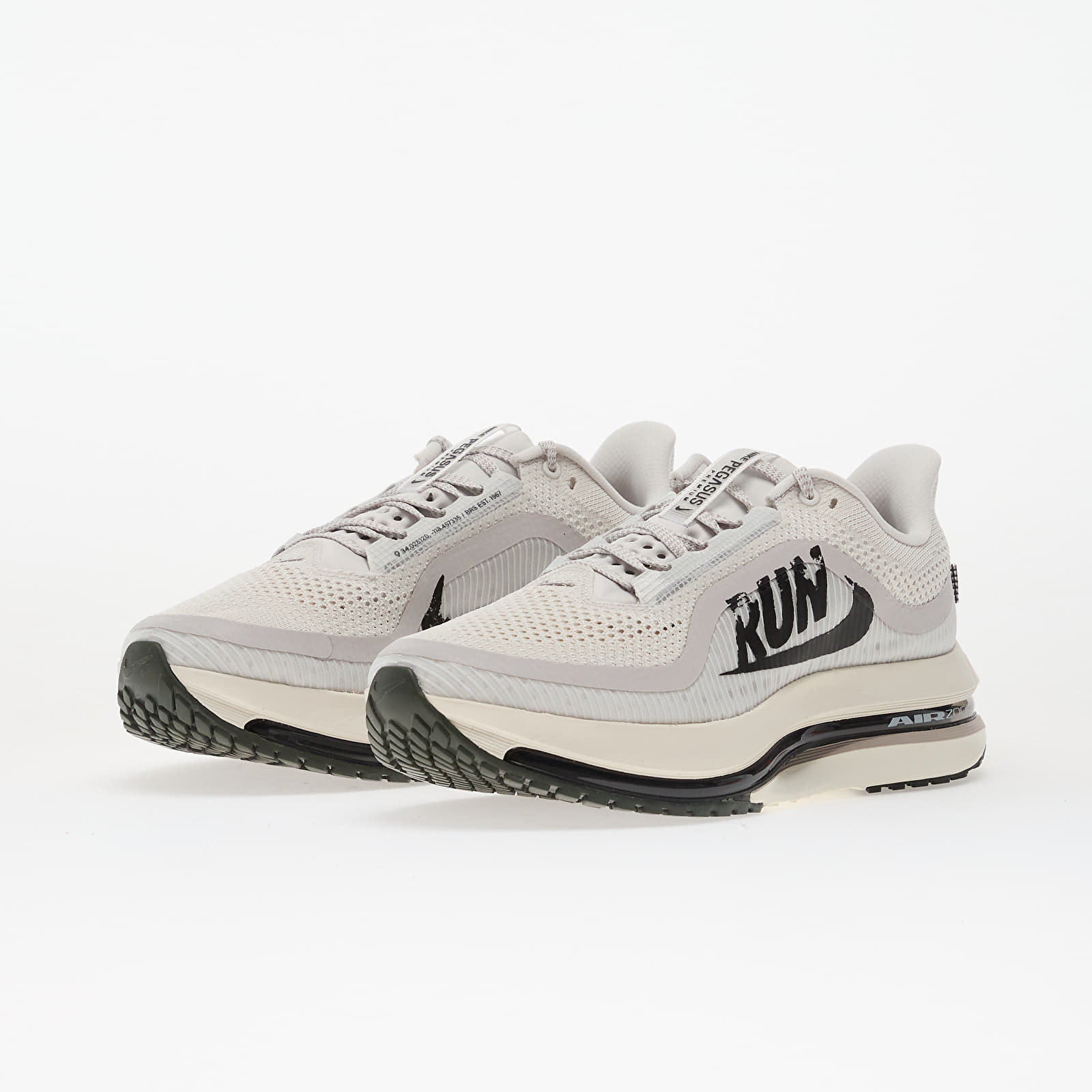 Scarpe uomo Nike Pegasus Premium Run Platinum Tint/ Black-Sail-College Grey-Summit White-Sequoia