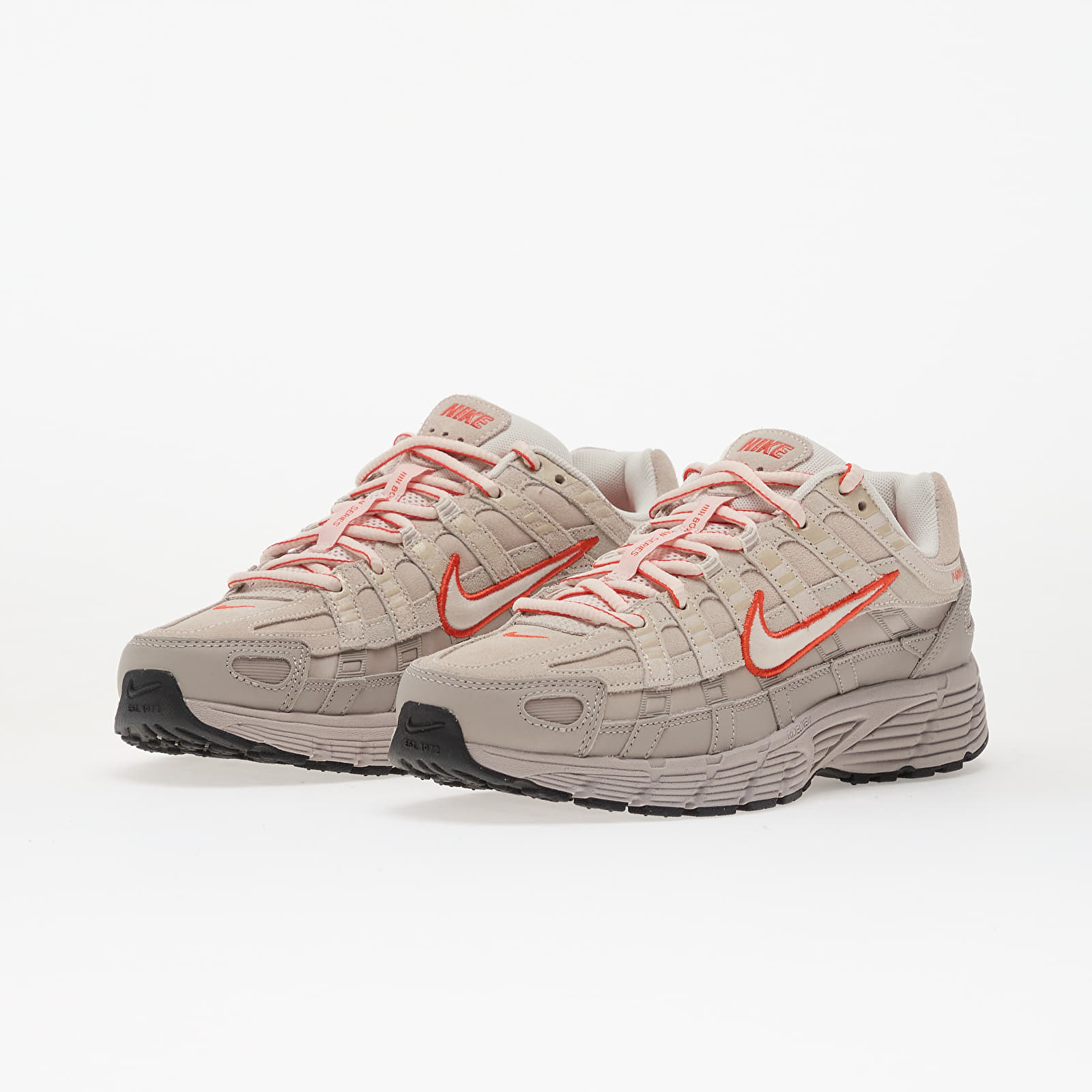 Herren Sneaker und Schuhe Nike P-6000 Prm Phantom/ Picante Red-College Grey-Black
