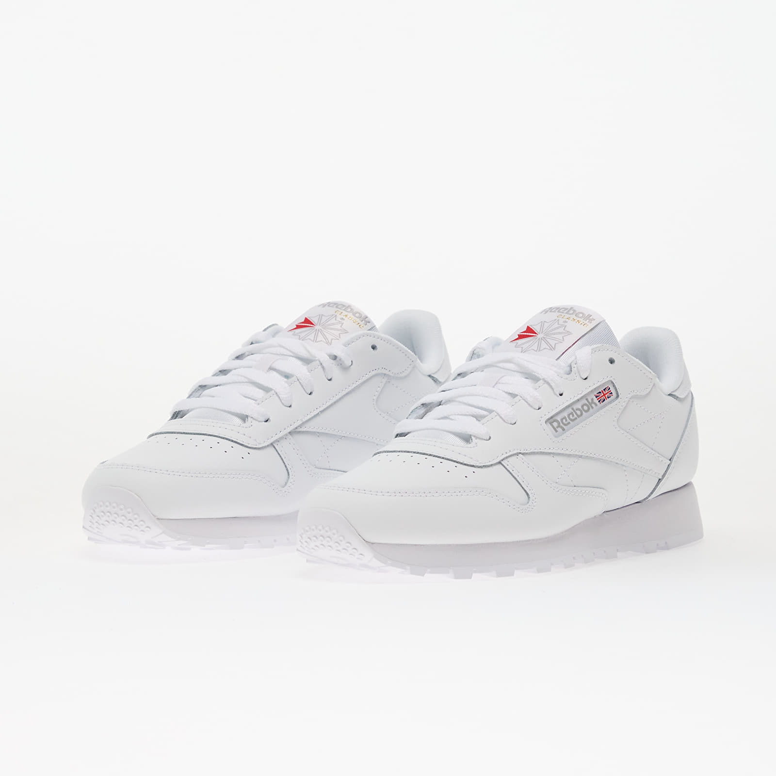 Ženski čevlji Reebok Classic Leather Ftw White/ Ftw White/ Pure Grey 3