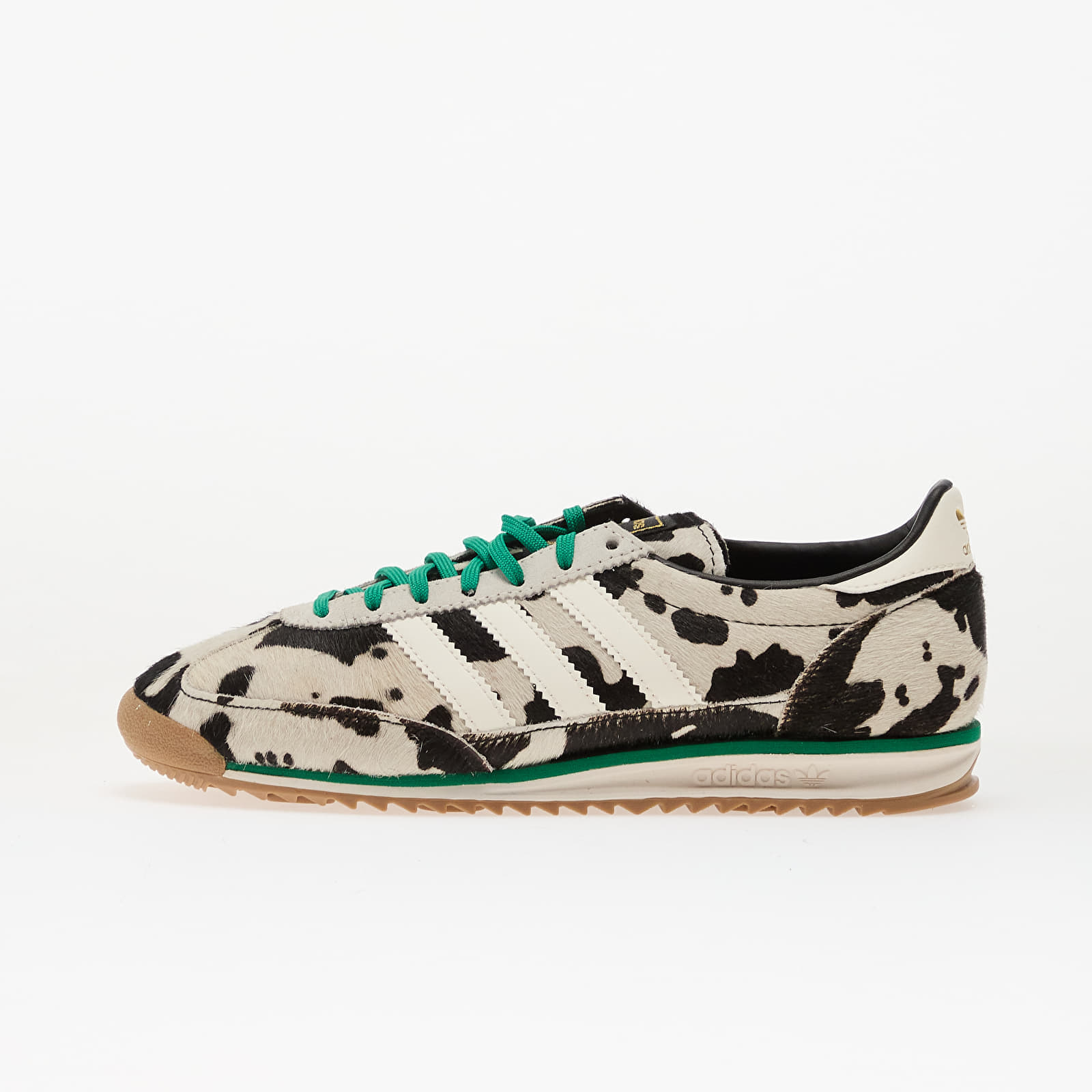 Levně Tenisky adidas SL 72 Og W Core Black/ Off White/ Court Green