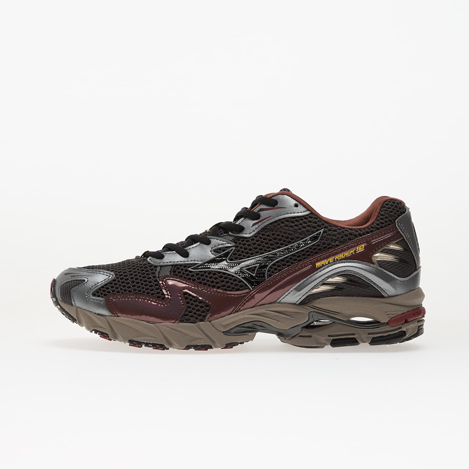 Meeste kingad Mizuno Wave Rider 10 Black Sand/ Black/ Chicory Coffee