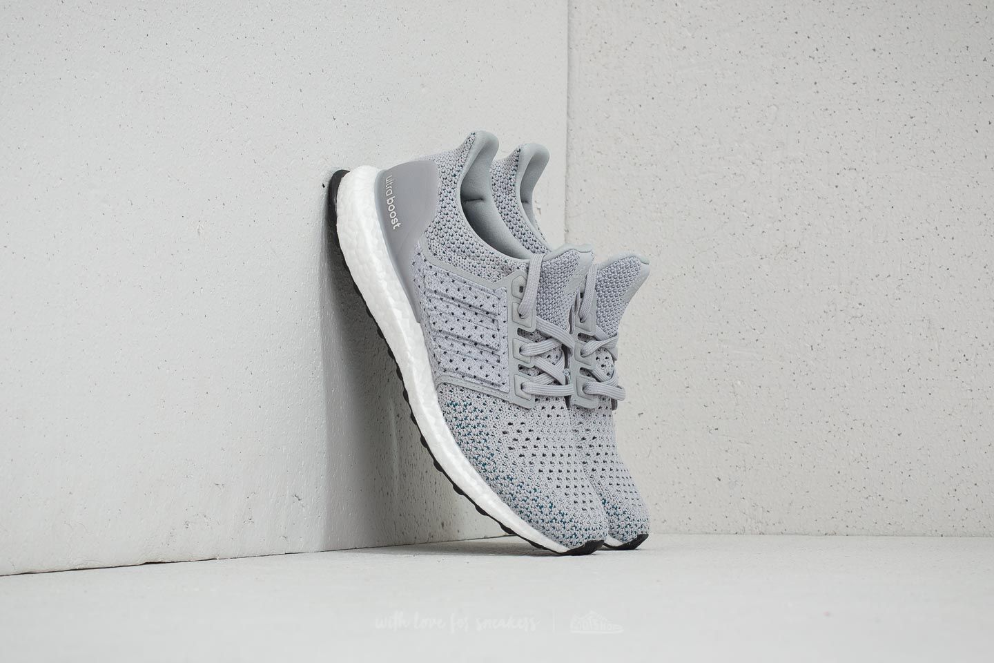 Men's shoes adidas Ultraboost Clima Grey Two/ Grey Two/ Real Teal