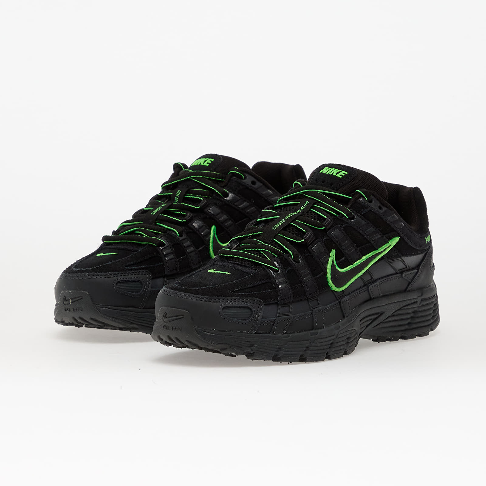 Scarpe uomo Nike P-6000 Prm Black/ Green Strike-Anthracite