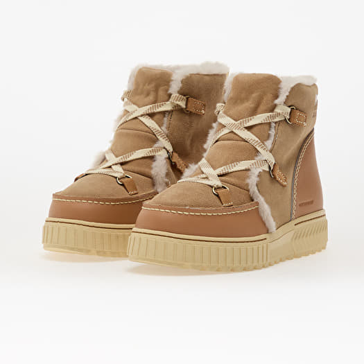SOREL スエードブラウンムートンブーツ Women's shoes Sorel Ona Ave™ Alpine Boot Wp Dusty Tan/ Tawny Buff