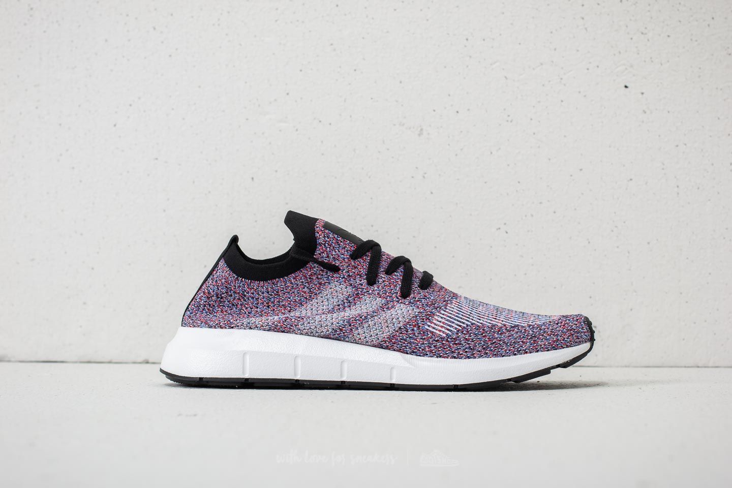 Men s shoes adidas Swift Run Primeknit Purple Hi Res Red Ftw
