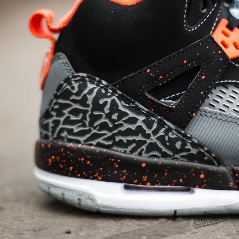 jordan spizike orange and black