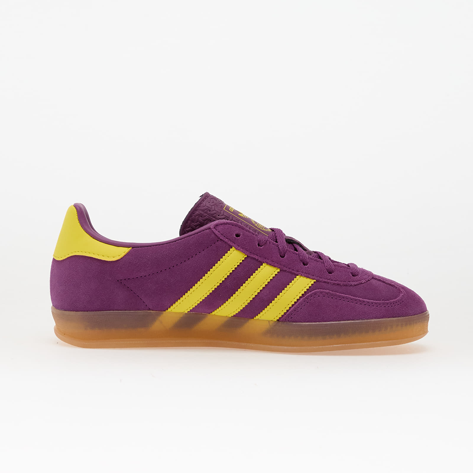 Ženski čevlji adidas Gazelle Indoor W Rich Mauve/ Bright Yellow/ Gum