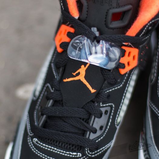 Women s shoes Jordan Spizike BG Black Electro Orange Cool Wolf Grey Footshop