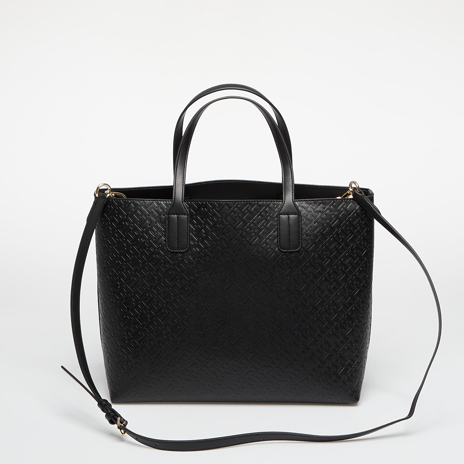 Handtassen voor heren Tommy Hilfiger Icon Satchel Mono Black