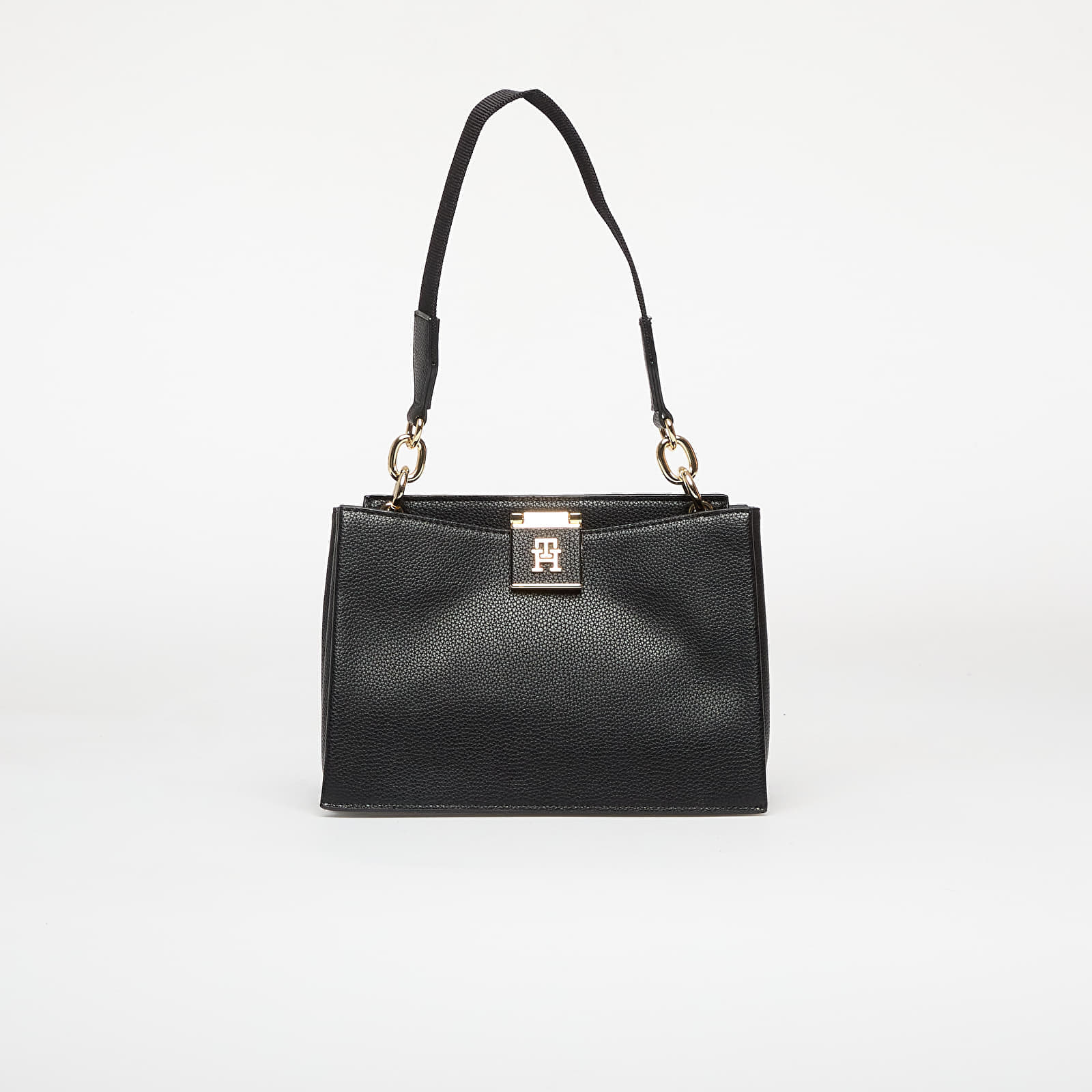 Geantă de mână Tommy Hilfiger Her Med Satchel Black Universal