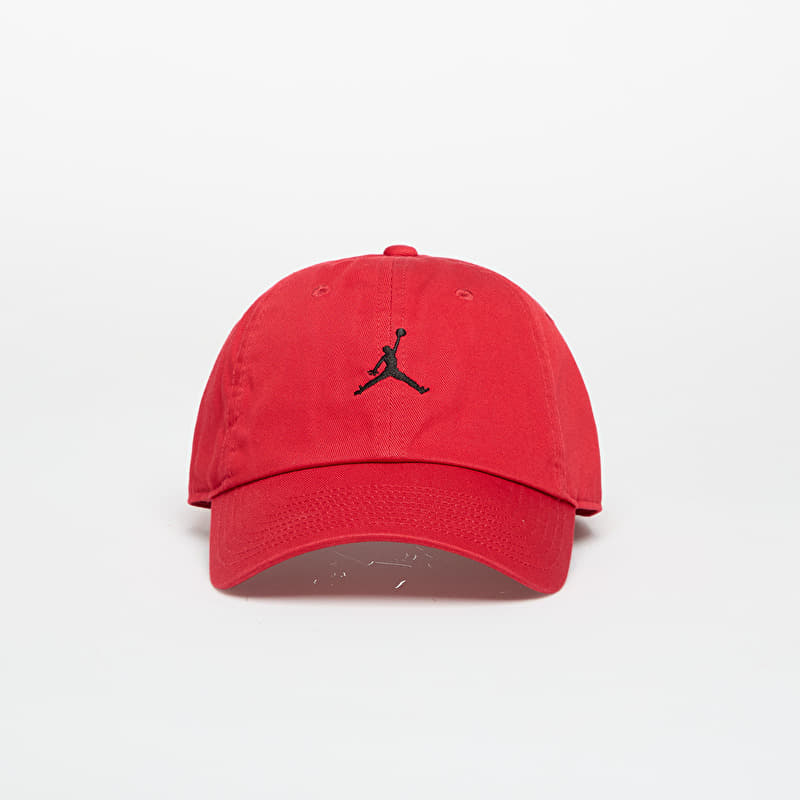Casquette Jordan Club Unstructured Curved-Bill Hat Gym Red/ Black